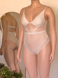 Body Luciana de encaje, lencería premium ALEHVIDA Chile